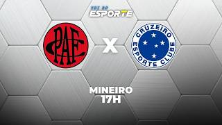 POUSO ALEGRE X CRUZEIRO - AO VIVO | CAMPEONATO MINEIRO – 21/02/2026