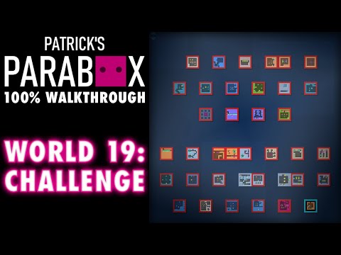 Patrick's Parabox "Challenge" All Puzzle Solutions | 100% All Levels Gameplay Walkthrough Part 19