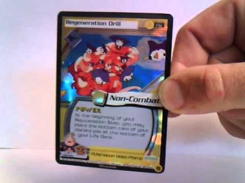 Regeneration Drill F6 Gold foil with actual foiling.