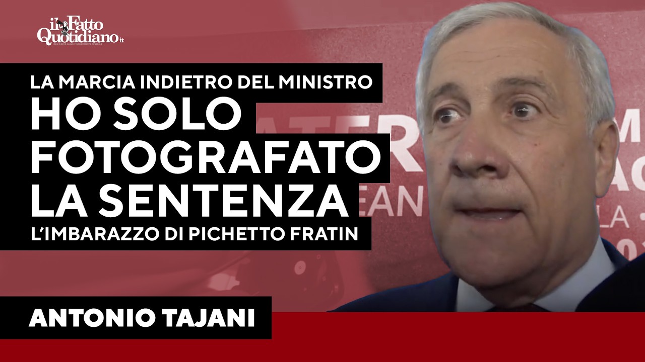 L’assoluzione del regime di Al Sisi e le giustificazioni, Tajani: “Ho solo fotografato la sentenza”