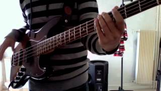bass cover : crazy -- booker T jones