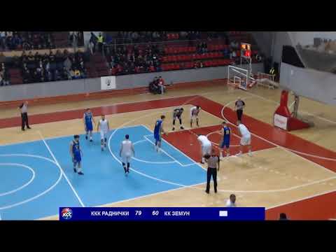 2MLS 7. kolo / KKK Radnički - KK Zemun Fitofarmacija / 17.11.2019.