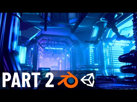Building a Sci-Fi Corridor (Blender and Unity) - Part 2