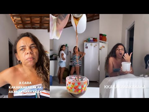 ARIETE ESTRESSADA POR CAUSA DA FALTA DE ENERGIA - Stories Yarley Ara e Titia Rayon