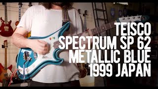 Video thumbnail for Teisco Spectrum SP 62 Metallic Blue 1999 Japan | Loud Lemon by Loud Lemon Demo
