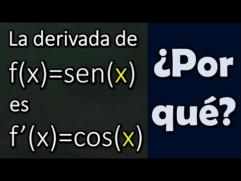 La derivada del seno. ¿Por qué es el coseno?