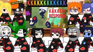 Akatsuki react ao KAKASHI RESPONDE - KAKASHI RESPONDENDO COMENTÁRIOS 😂❤️ •VoiceMakers•