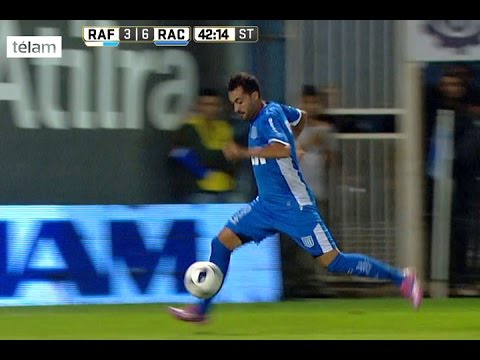 Racing goleó a Rafaela