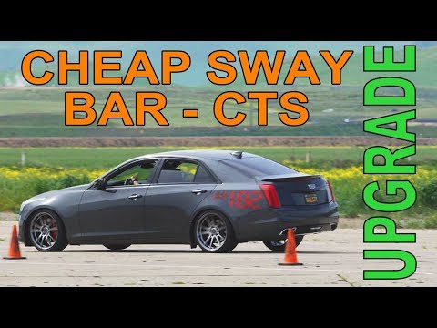 Sway Bar Upgrade: Cadillac CTS (3rd Gen)