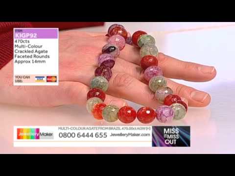 JewelleryMaker LIVE (MIMO) 07/02/14 - Black Sapphire Beads