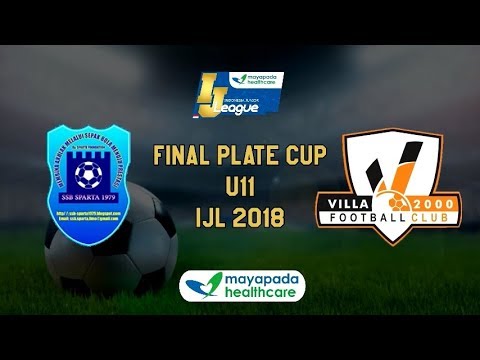[FINAL PLATE CUP U11]Sparta 1979 vs Villa 2000 [IJL Mayapada 2018] 5-8-2018