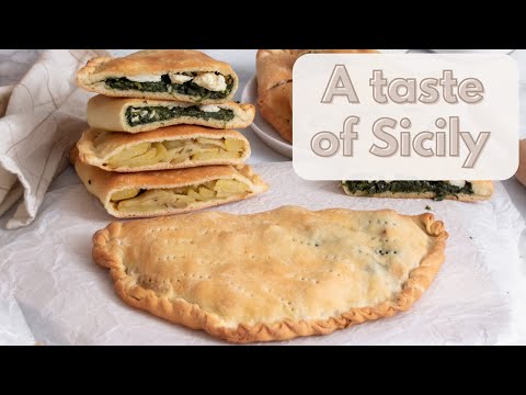 Sicilian Stuffed Pizza Recipe| ITALIAN IMPANATE or SCACCE