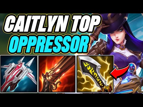 Caitlyn Top Is UNBEATABLE With The Crit Changes!