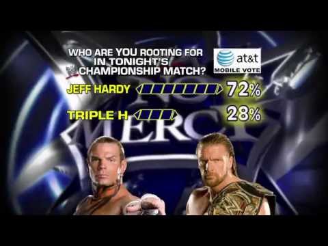 Triple H vs Jeff Hardy No Mercy 2008 Promo