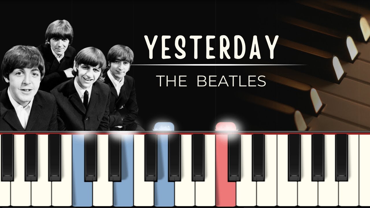 Yesterday | The Beatles (MIDI + synthesia tutorial + piano sheets)