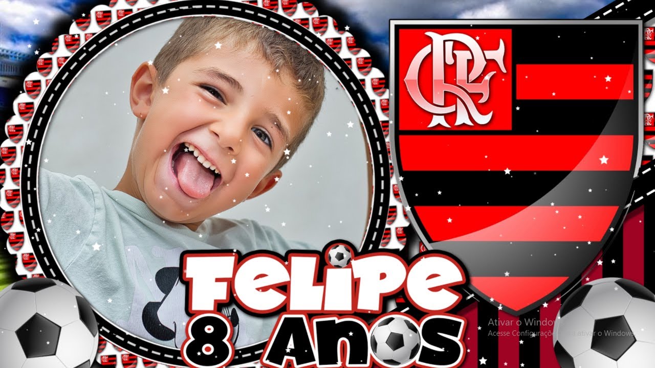 Convite Animado Flamengo