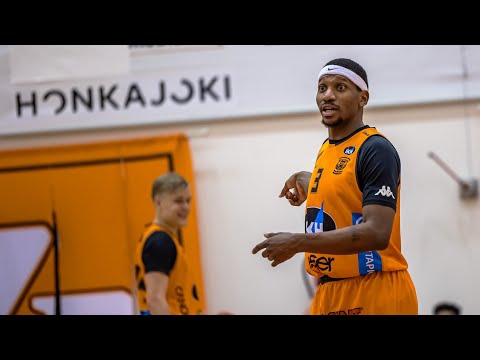 Anthony Hilliard hiljentää Nokian vaihtopenkin (BC Nokia 19.3.2021 3. puolivälierä)