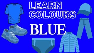 Colour Blue - Colours for Toddlers  #kids  #preschool #earlymathskills #kidsyoutube #fyp #viral