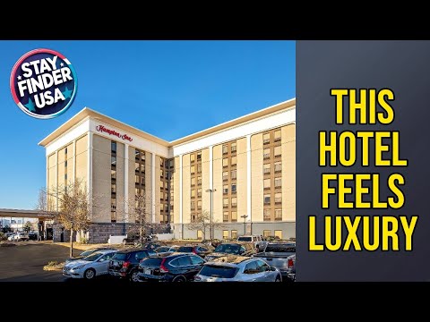 Hampton Inn Boston-Logan Airport - This Hotel Feels Luxury | Boston (MA), United States🌟