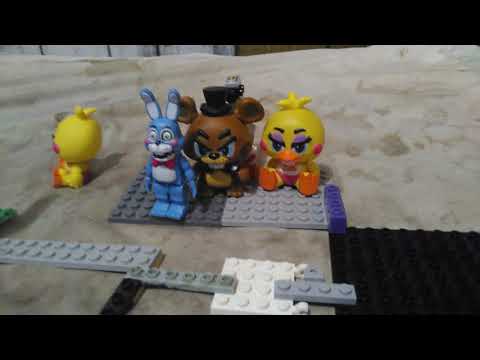 I made the five nights at Freddy's 2 map out of Legos and McFarland toys build sets