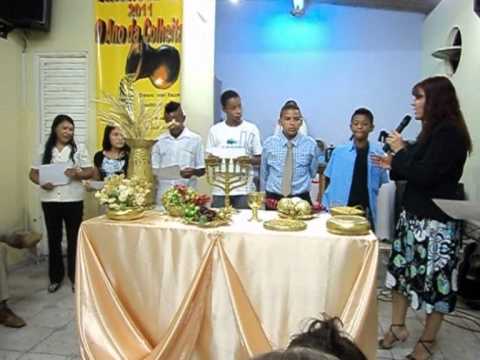 Quadrangular Vera Cruz....B.H...M.G...13-11-2011 - Santa Ceia - Pastora Maxizaine.