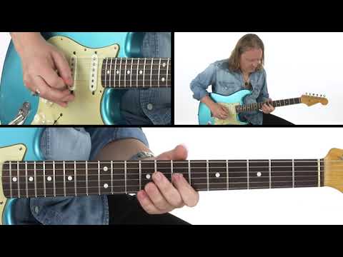 Matt Schofield Guitar Lesson - Albert Collins - Playalong - Blues Speak: Playing the Changes