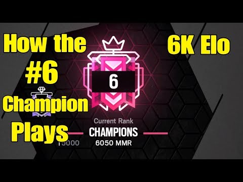 How the #6 Champion Plays On Console: Ps4 Champion - Ranked HighLights - Go4 - Rainbow Six Siege
