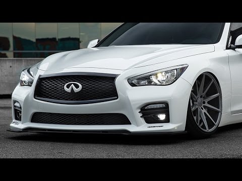 VOSSEN 20 inch Concave VFS1 Wheels on Infiniti Q50