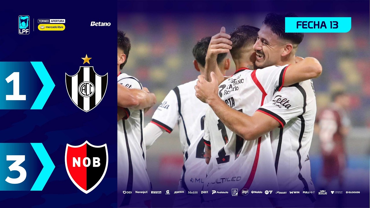 Central Córdoba vs Newell's Old Boys Highlights