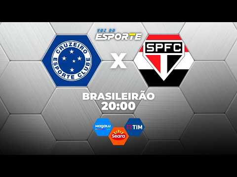 CRUZEIRO X SÃO PAULO - AO VIVO | BRASILEIRÃO 2026 – 07/10/2026