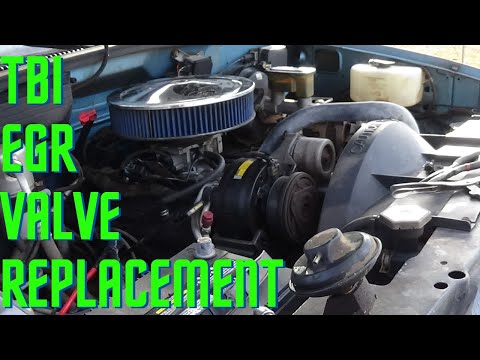 Chevy tbi egr valve and egr solenoid