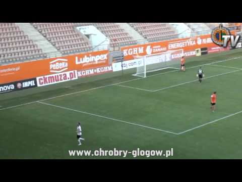 19.07.14: Zagłębie II Lubin - Chrobry Głogów 1:3 (skrót)