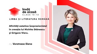  Afinități estetice expresioniste în creația lui N.Stănescu și G.Vieru