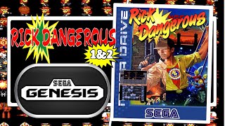 Rick Dangerous 1 & 2 for your Sega Genesis/Mega Drive