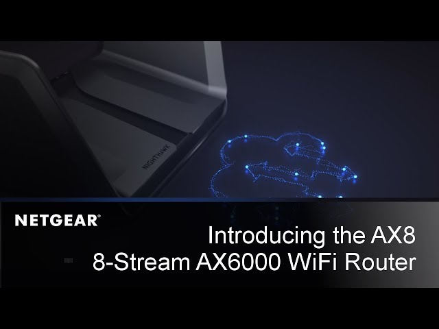 Video Teaser für Introducing the Nighthawk AX8 8-Stream AX6000 WiFi Router by NETGEAR