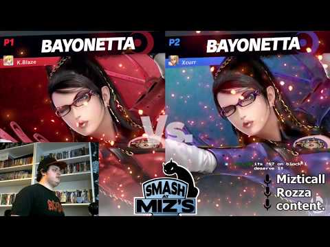 Smash @ Miz's WiFi 9 - KBlaze (Peach, Bayonetta) vs. Xcurr (Bayonetta, Bowser) Losers Quarters