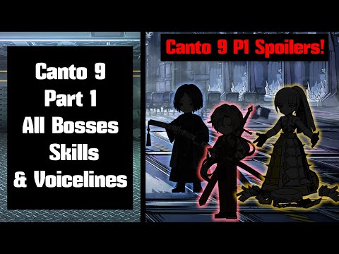 Canto 9 Part I All Bosses Skills & Voicelines | Limbus Company 9-3, 9-18 Combat Stages Canto IX P1