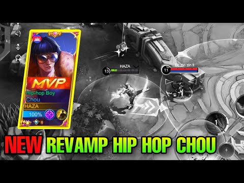 CHOU NEW REVAMP FOR CHOU HIP HOP BOY SKIN  😱 | NEW UPDATE SEASON 25 THANK YOU MOONTON!! - MLBB