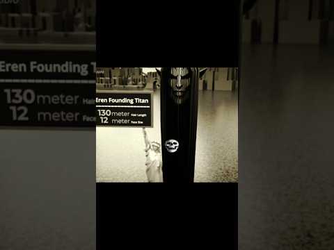 aot titans head size comparison #aot #anime #edit #short #viral