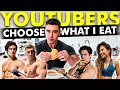 Fitness YouTubers Choose What I Eat for 24 Hours | Will Tenny, MattDoesFitness, Jesse James & Nutty