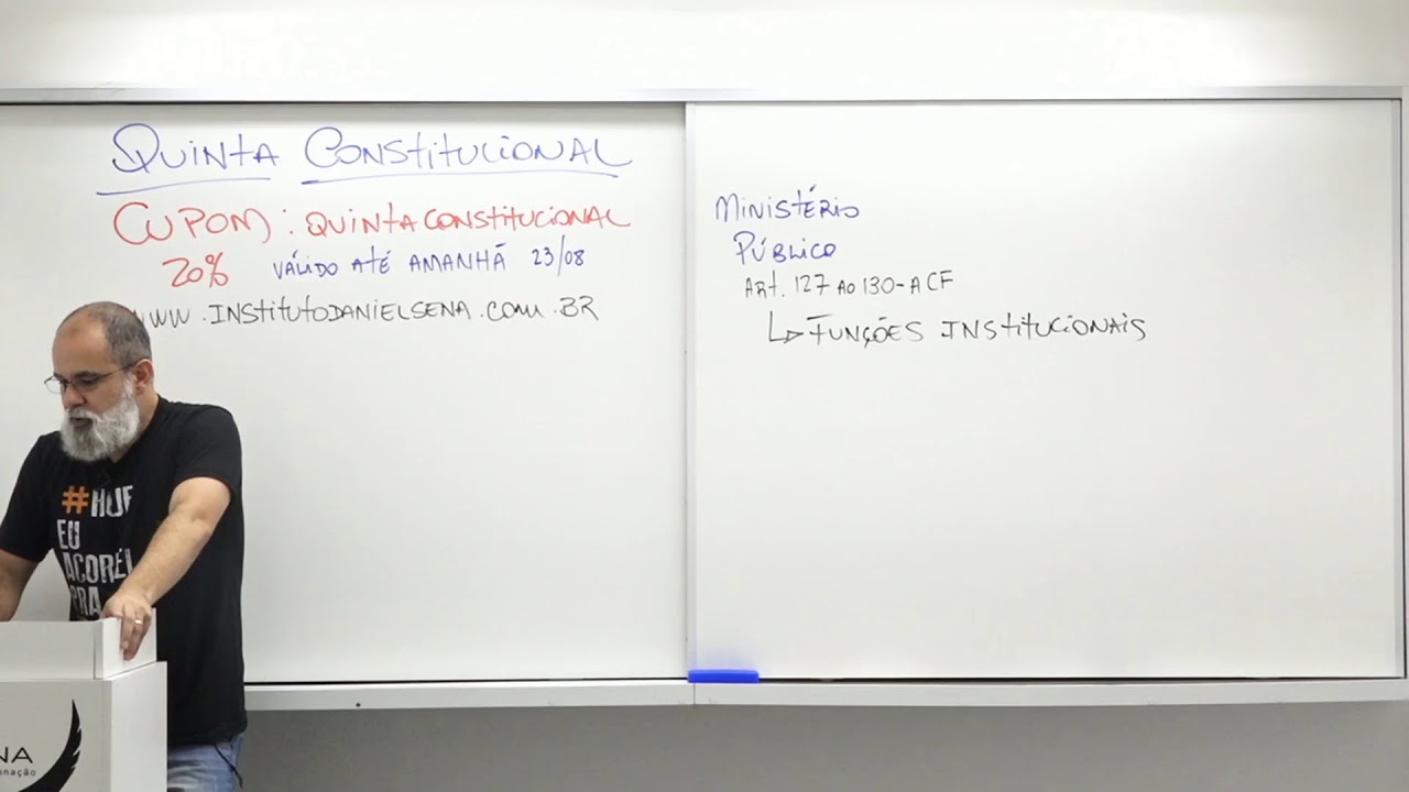 Direito Constitucional | Ministério Público| Parte 1 | Daniel Sena