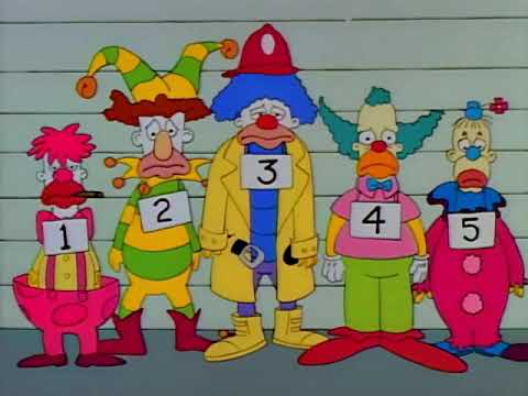 Krusty Go's To Jail // Sideshow Bob Origin Story.   Simpsons S1E12 ReCut
