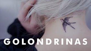 Pequeños Tatuajes de golondrinas