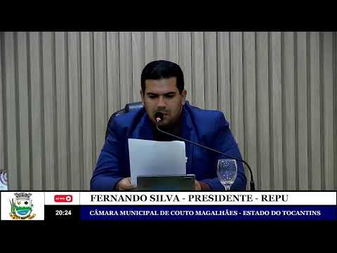 039ª Sessão Legislativa da 14ª Legislatura da Câmara Municipal de Couto Magalhães-TO