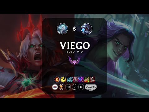 Viego Mid vs Talon - KR Master Patch 13.6