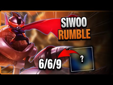 DK Siwoo TOP Rumble vs Gnar | 15.9