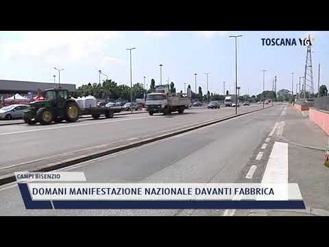 2021-07-23 CAMPI BISENZIO - DOMANI MANIFESTAZIONE NAZIONALE DAVANTI FABBRICA