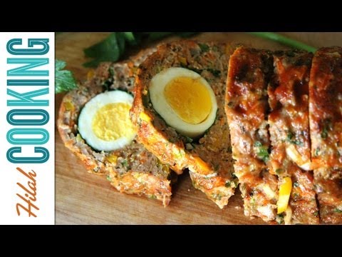 朝ごはんのミートローフの作り方｜Hilah Cooking (How to Make Breakfast Meatloaf | Hilah Cooking)