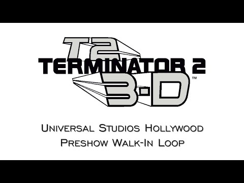 Terminator 2 3D Preshow Walk-In Music Soundtrack Universal Studios Hollywood (BEST QUALITY) 1 Hour