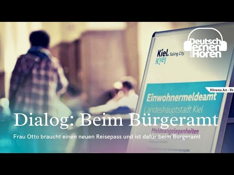 #283 || Deutsch lernen durch Hören - Deutsch lernen mit Dialogen || Dialog Nr.:19 || Niveau: A2 - B1